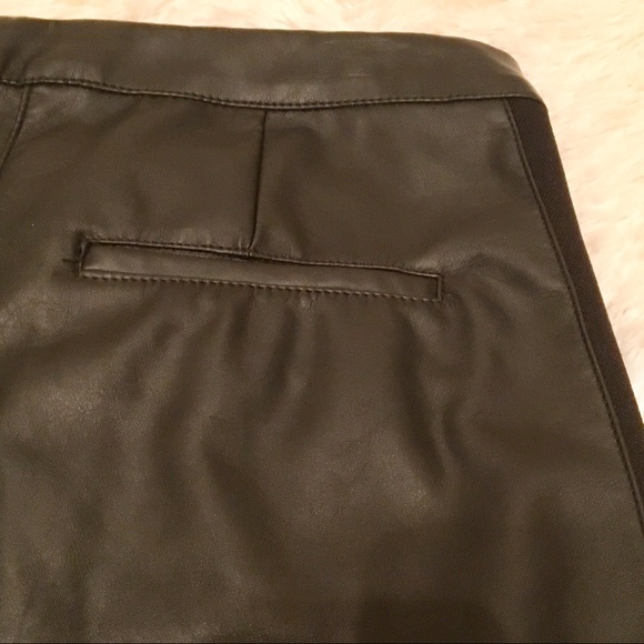 H&M Faux Leather Skinny Pants-Size 10 - Picture 5 of 8